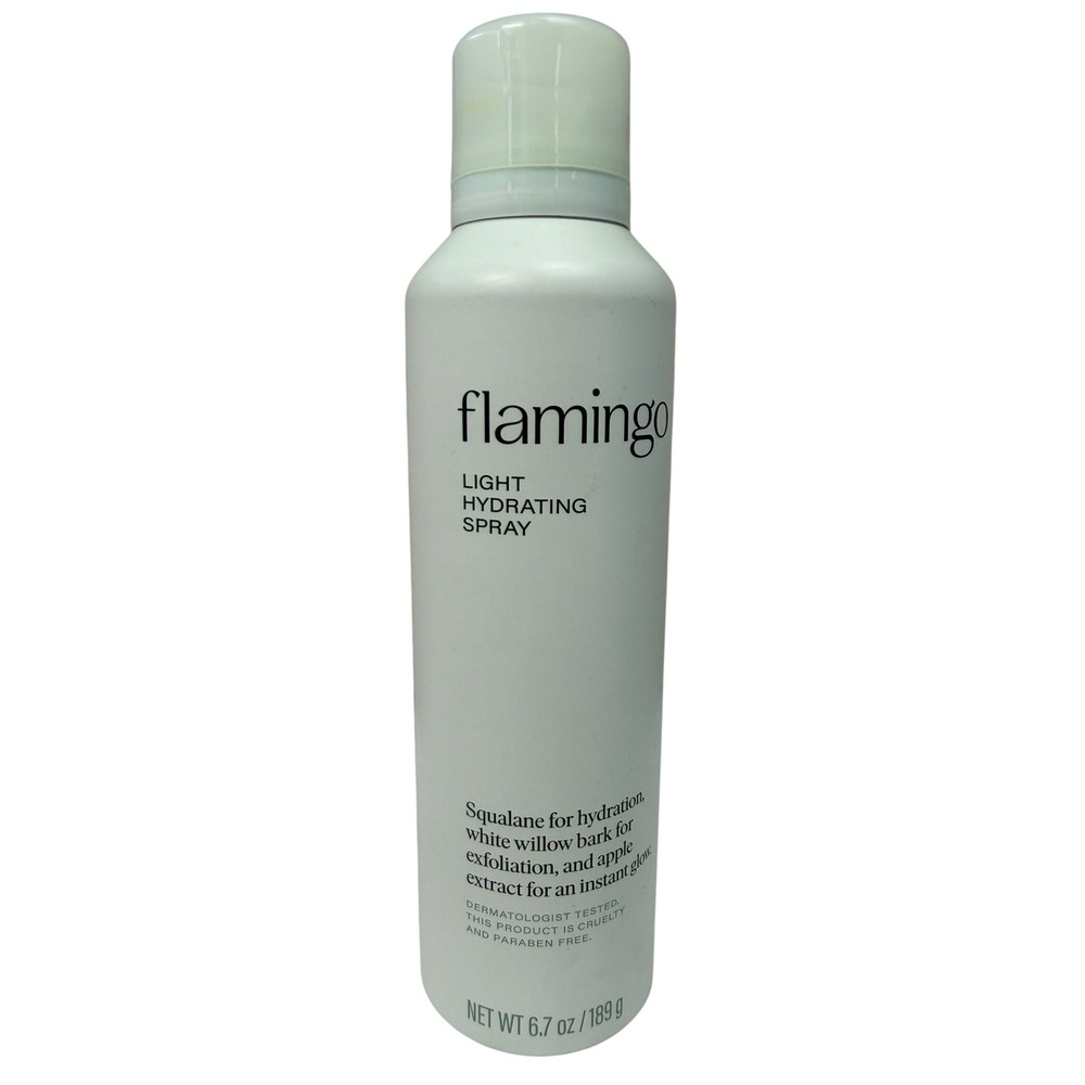 Flamingo Light Hydrating Spray with Squalane Apple Extract 6.7‎ oz Body Mist NEW